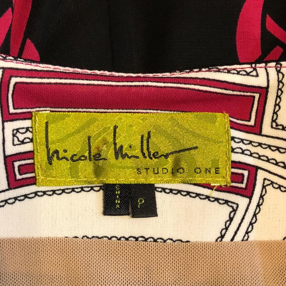 Nicole Miller Studio One  Stretch Tunic Dress - Picture 3 of 5